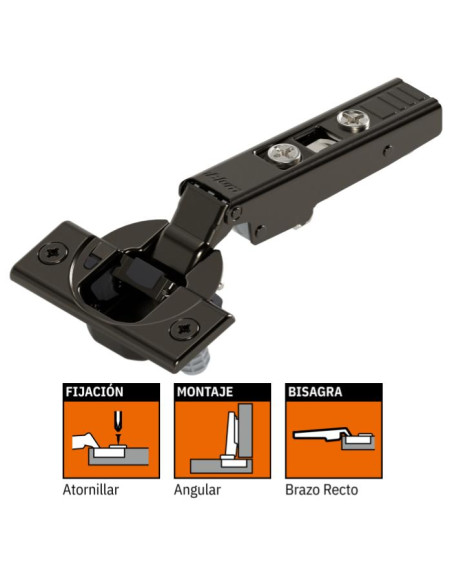 BISAGRA 71B3580 ONIX 110º CON TACO BLUMOTION