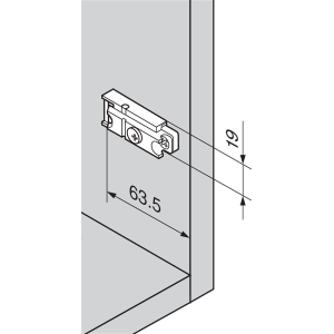 BASE 177H5100 RECTA EXCENTRICA CON TACO 2