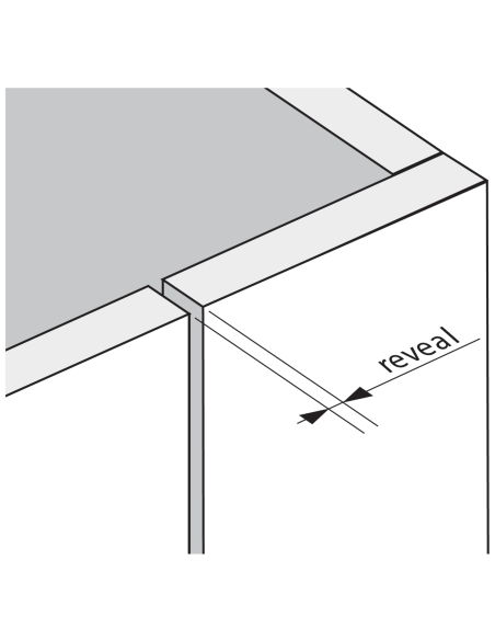 BISAGRA 79B9580 ONIX CIEGA BLUMOTION CON TACO