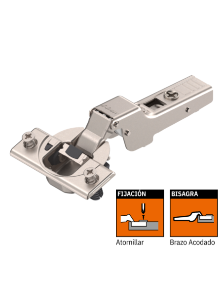BISAGRA 71B3780 110º SUPER ACOD.BLUMOTION CON TACO