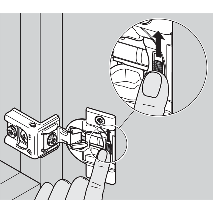 BISAGRA 71B3780 110º SUPER ACOD.BLUMOTION CON TACO