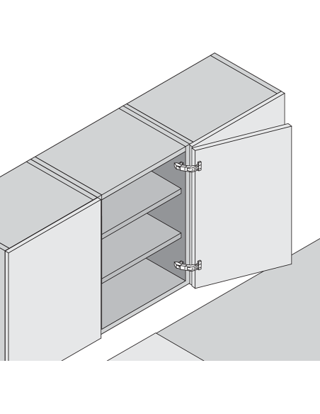 BISAGRA 71T668E 170º ACODADA EXPANDO