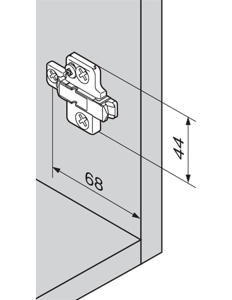 BASE 175H9190 9 MM SIN TACO PARA EURO