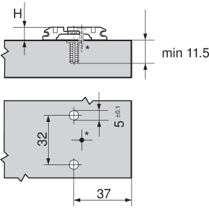 BASE 174E6100.01 ACERO EXPANDO CON TACO 2