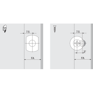 TIP-ON 956A1004 PUERTA LARGO BLANCO 2