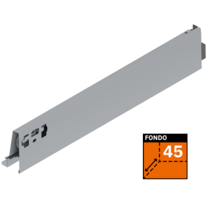 PERFIL 378M4502SA R GRIS