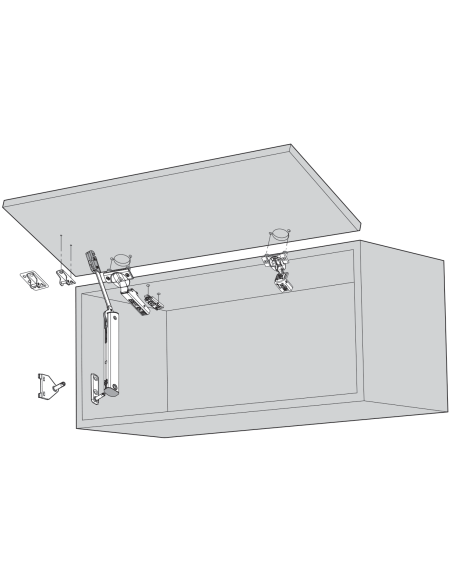 AVENTOS HK-XS TIP-ON 20K1301T COMPAS
