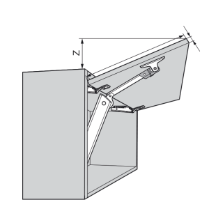 AVENTOS HK-XS TIP-ON 20K1101T COMPAS 2