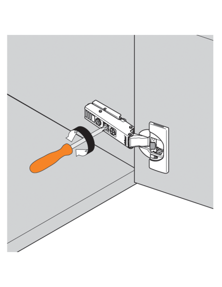 BISAGRA 71B3680 110º ACODADA BLUMOTION CON TACO