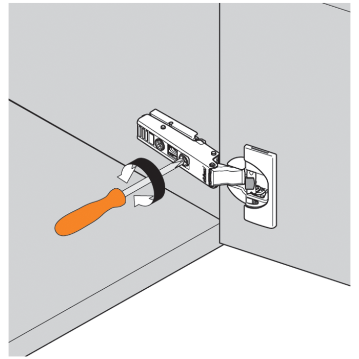 BISAGRA 71B3680 110º ACODADA BLUMOTION CON TACO