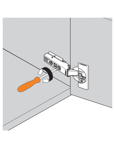 BISAGRA 71B3680 110º ACODADA BLUMOTION CON TACO