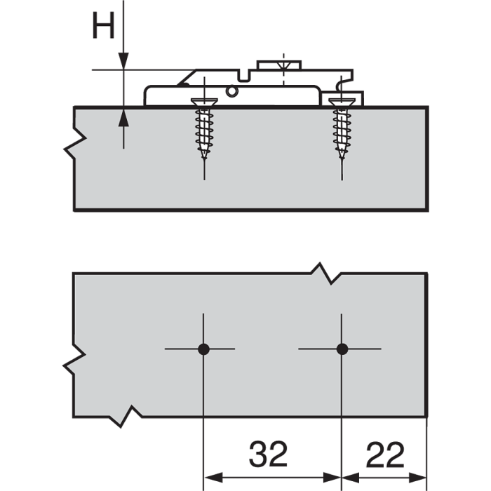 BASE 175H5400 RECTA SIN TACO V50